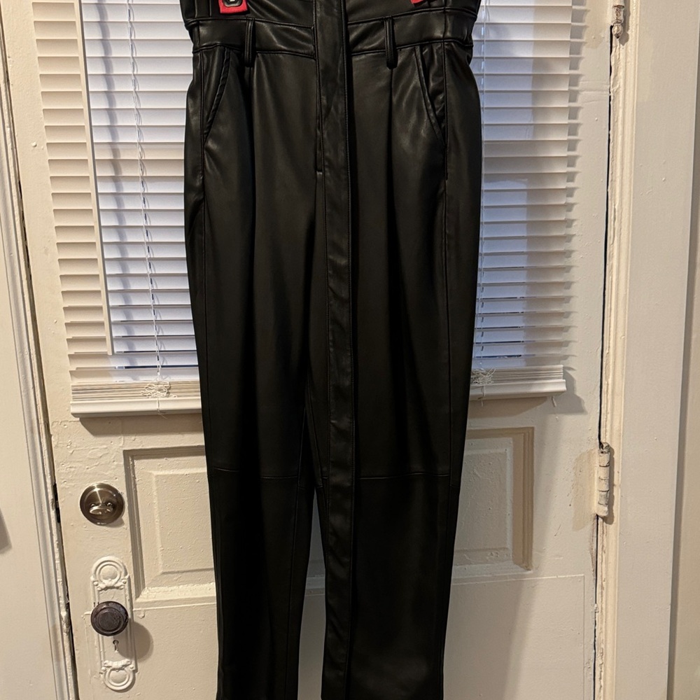 Blanknyc Black Women’s Faux Leather Pants